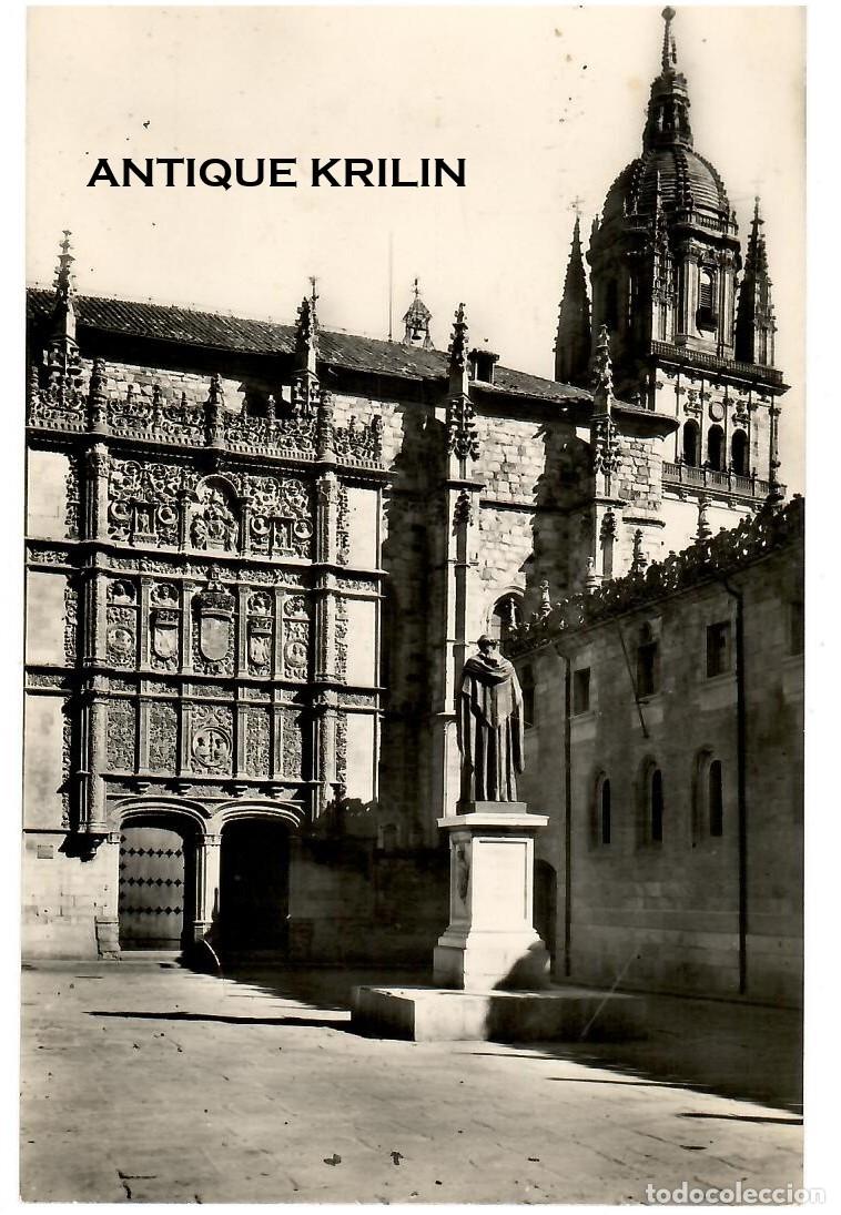 Postales: SALAMANCA N&ordm; 18 UNIVERSIDAD / EDICION HAE 1958 / SIN FRANQUEAR PERO ESCRITA