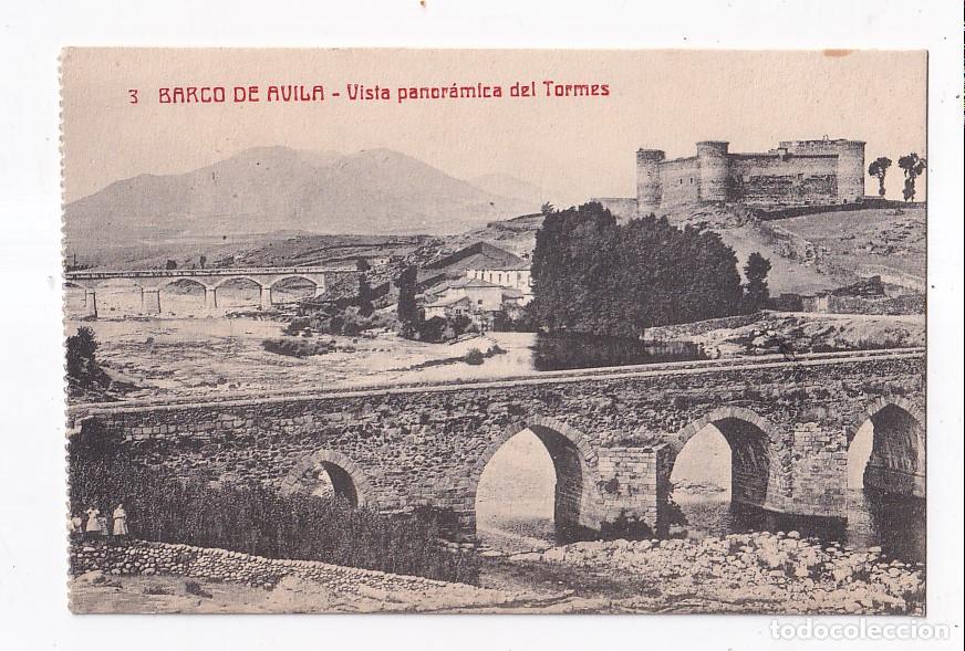 Postales: POSTAL. 3. BARCO DE &Aacute;VILA. VISTA PANOR&Aacute;MICA DEL TORMES