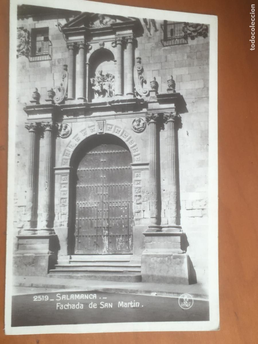 Postales: fachada de san martin salamanca postal original fotografica