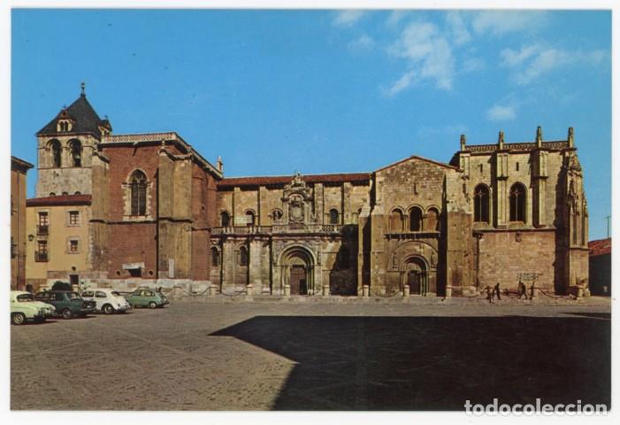 Postales: em04676 leon basilica de san isidora 1968 cobas n&ordm;55 sc seat 600 gordini