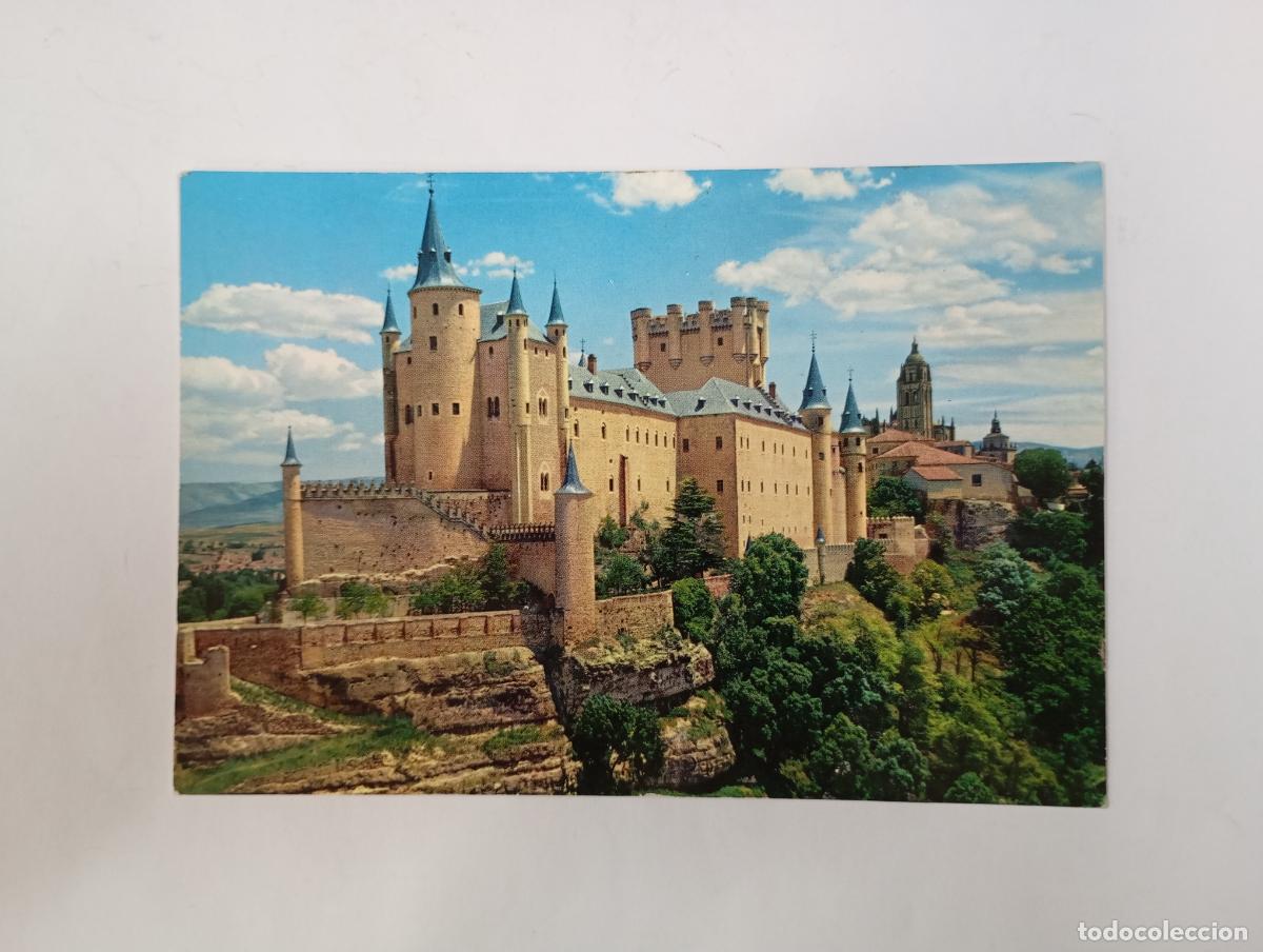 Cartes Postales: POSTAL DE SEGOVIA. EL ALC&Aacute;ZAR Y LA CATEDRAL. TDKP29S