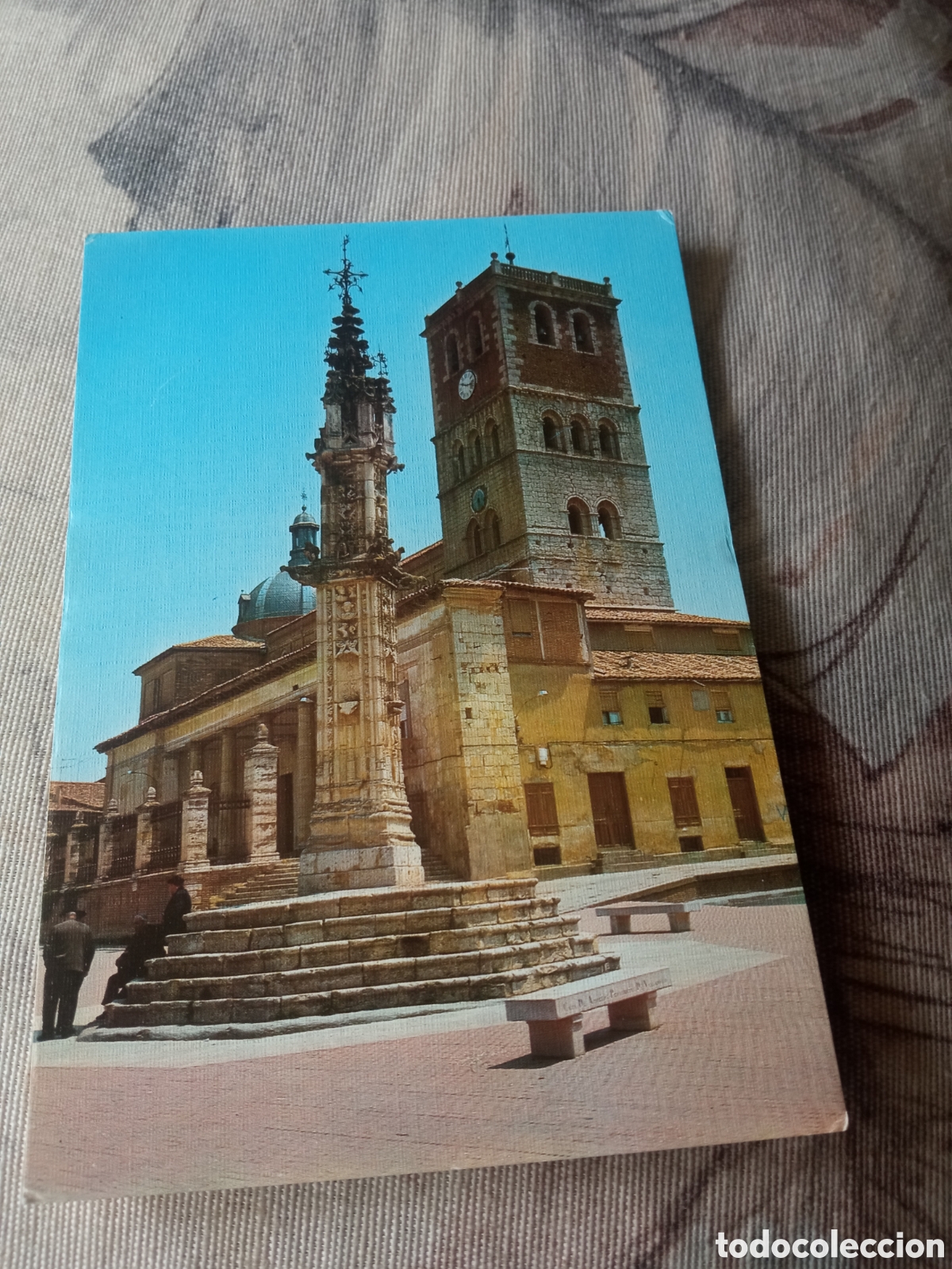Postales: Antigua postal fotogr&aacute;fica, Villalon de Campos (Valladolid) Rollo