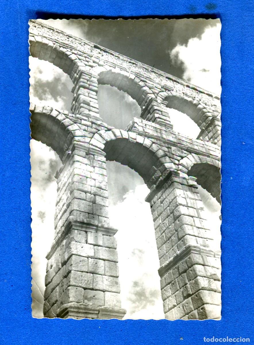 Postales: POSTAL CIRCULADA SEGOVIA 62 ACUEDUCTO EDITA GARCIA GARRABELLA