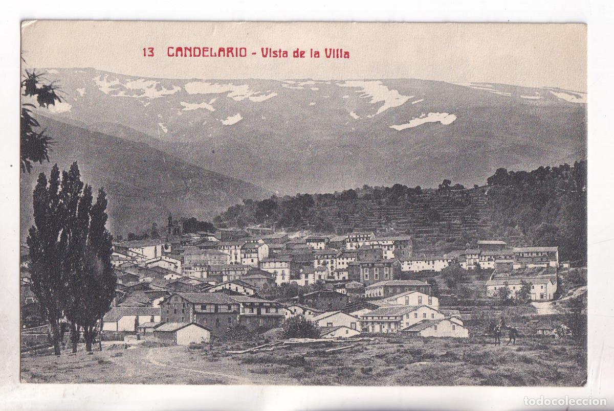 Postales: POSTAL. 13. CANDELARIO. VISTA DE LA VILLA. SALAMANCA