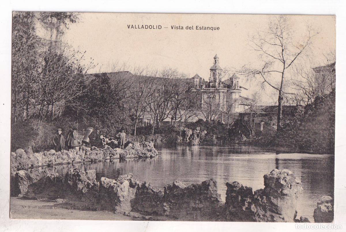 Postales: POSTAL. VALLADOLID. VISTA DEL ESTANQUE.