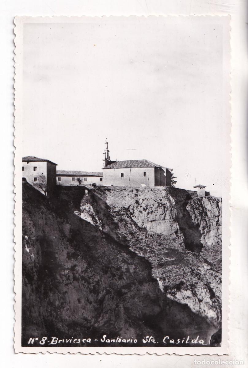 Postales: POSTAL. N&ordm; 8. BRIVIESCA. SANTIARIO DE SANTA CASILDA. BURGOS. 1950