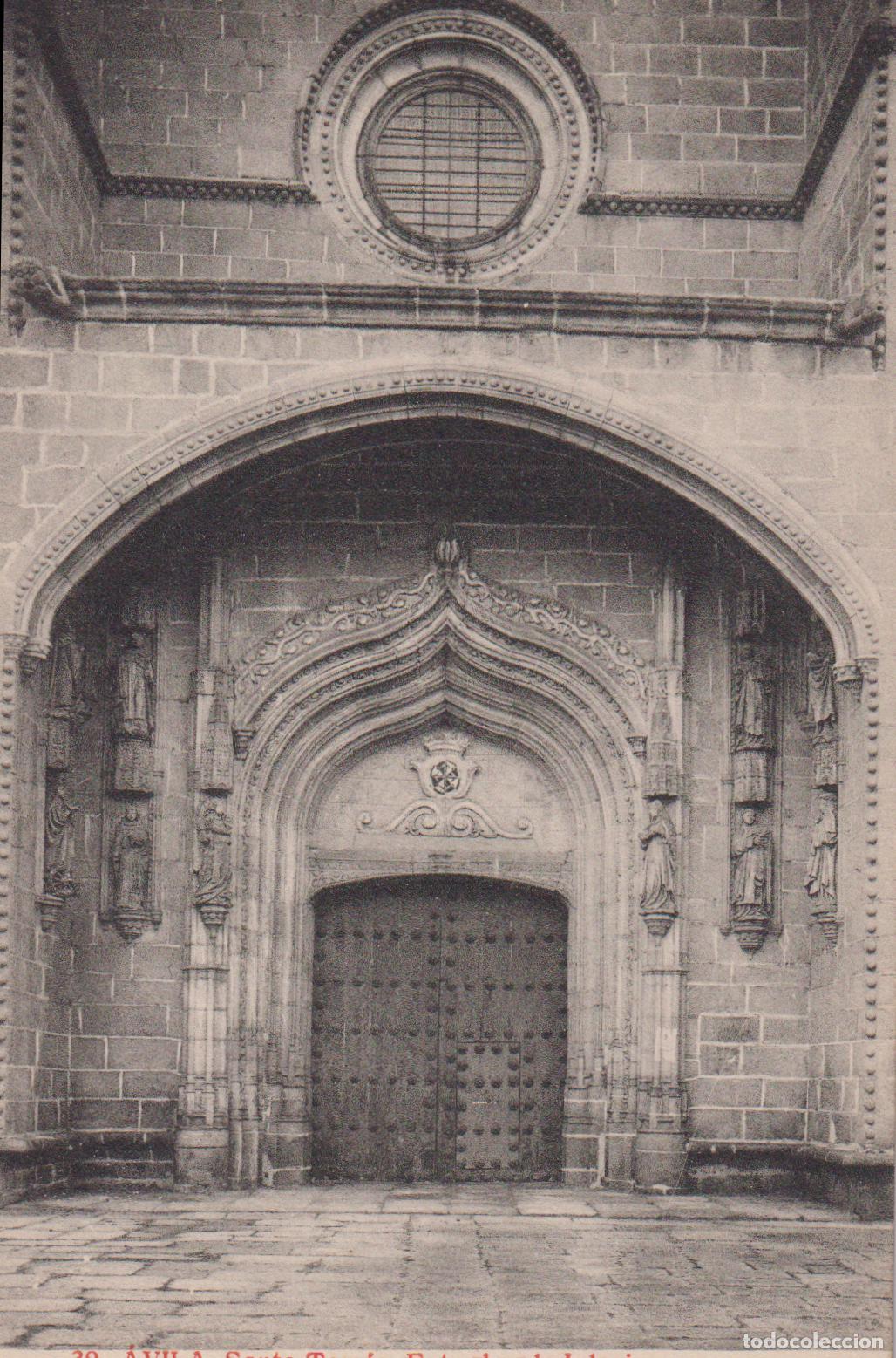 Postales: AVILA, SANTO TOMAS, ENTRADA A LA IGLESIA - EDICIONES ALMIRALL 32 - S/C