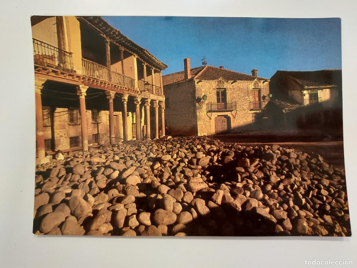 Postales: POSTAL PEDRAZA PLAZA MAYOR. ELAINE METZLER. 1981. SIN CIRCULAR. SEGOVIA