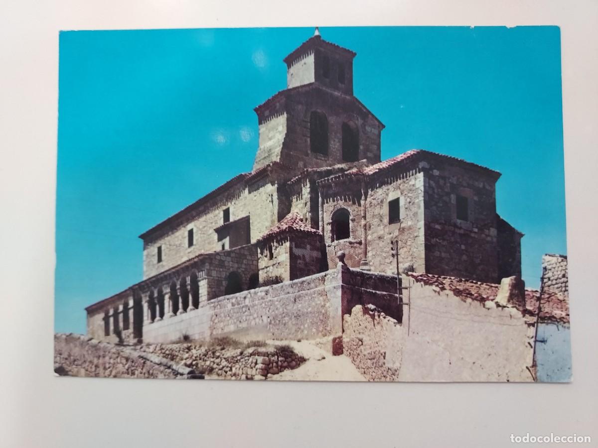 Postales: POSTAL SAN ESTEBAN DE GORMAZ IGLESIA DEL RIVERO. ROMANICA. 1965. SIN CIRCULAR. SORIA