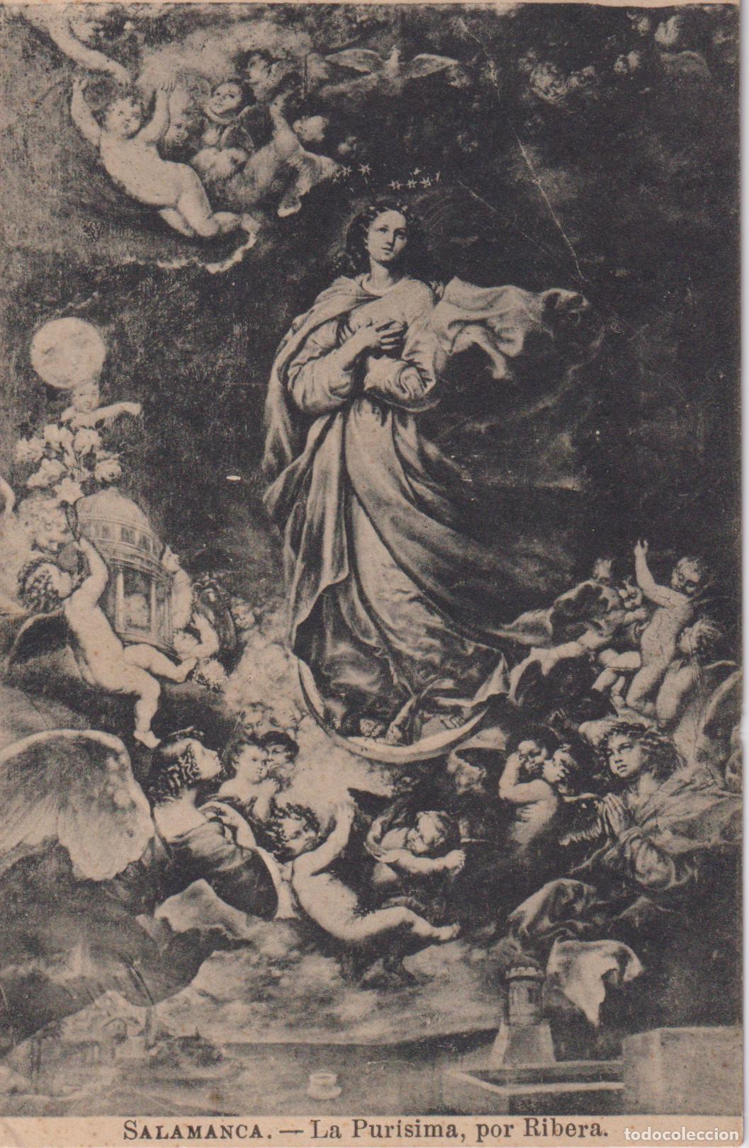 Postales: SALAMANCA, LA PUR&Iacute;SIMA, POR RIBERA - CASA LUIS SAUS - S/C