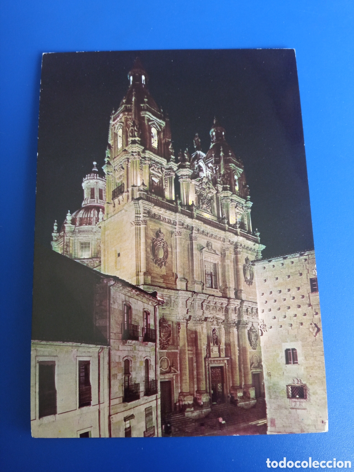 Postales: Antigua postal fotogr&aacute;fica, Salamanca, Las Clerencias, Vista Nocturna