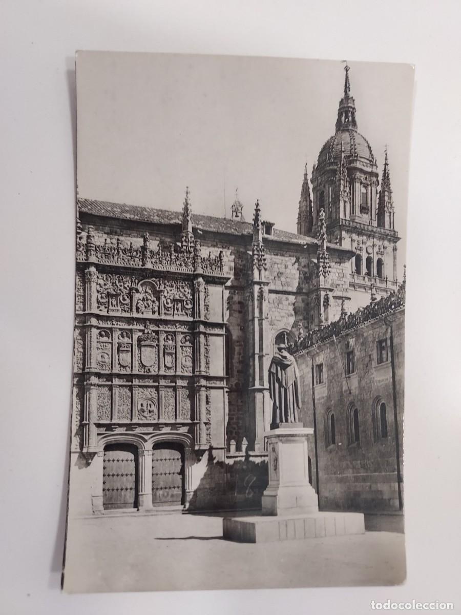 Postales: POSTAL SALAMANCA UNIVERSIDAD. A&Ntilde;OS 1950. SIN CIRCULAR. HELIOTIPIA ARTISTICA