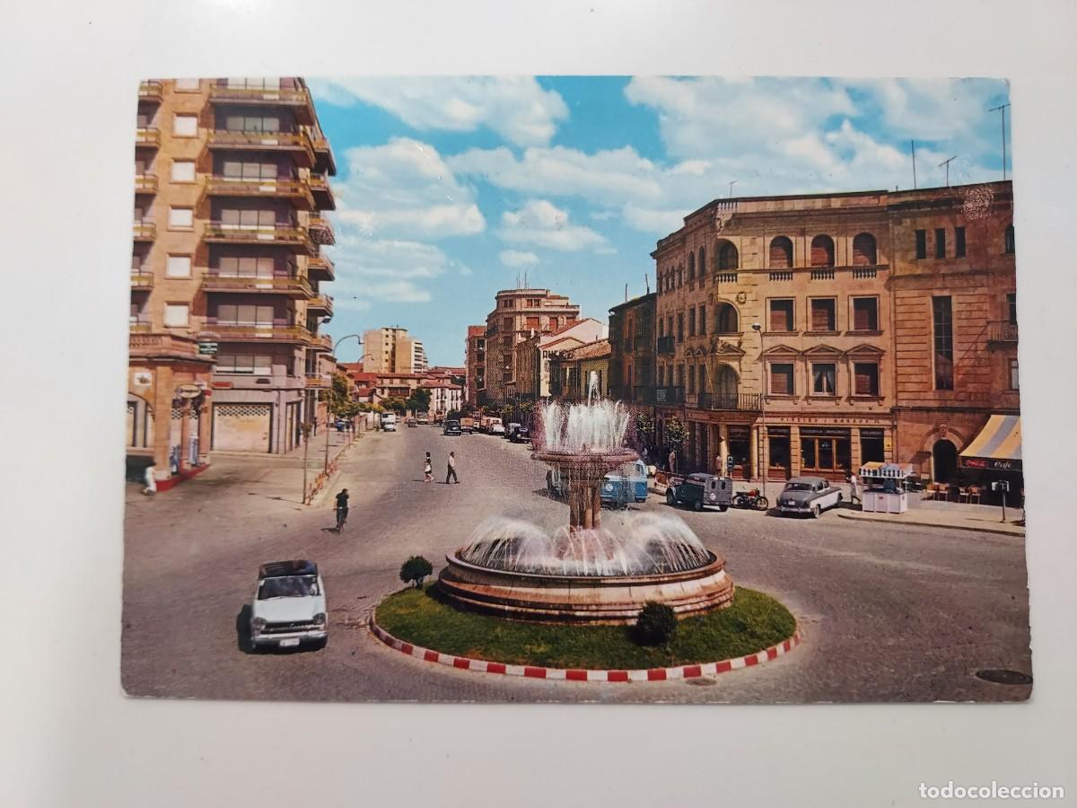 Postales: POSTAL SALAMANCA PLAZA DEL EJERCITO. 1962. CIRCULADA