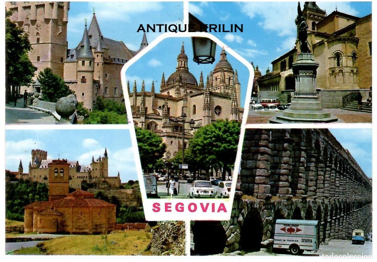 Postales: SEGOVIA N&ordm; 648 DIVERSOS ASPECTOS / EDICIONES PARIS / FRANQUEADA