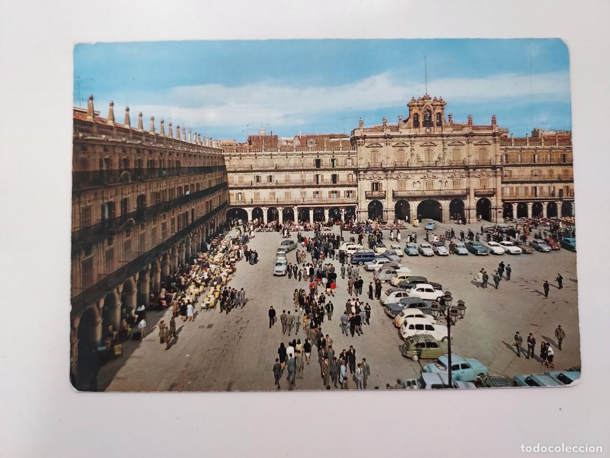 Postales: POSTAL SALAMANCA PLAZA MAYOR. 1967. CIRCULADA