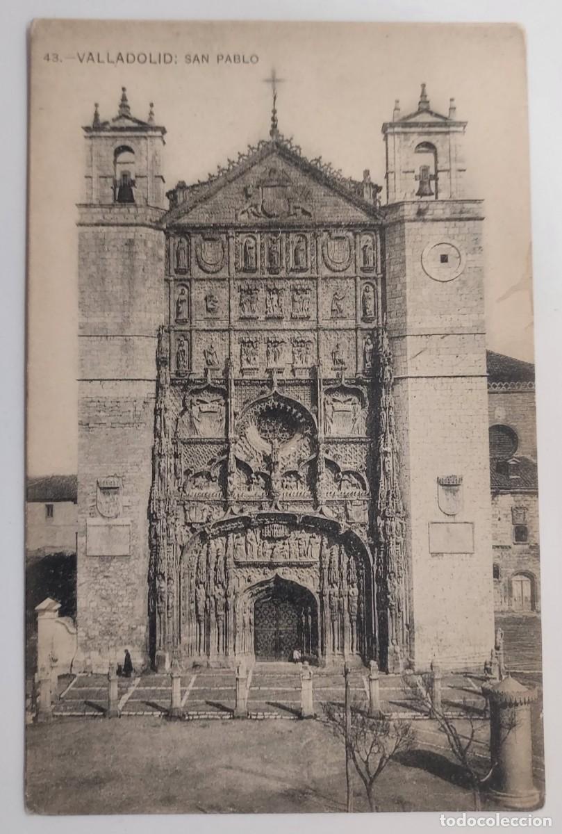 Postales: POSTAL VALLADOLID SAN PABLO. SIN CIRCULAR. L. J. HAUSER Y MENET