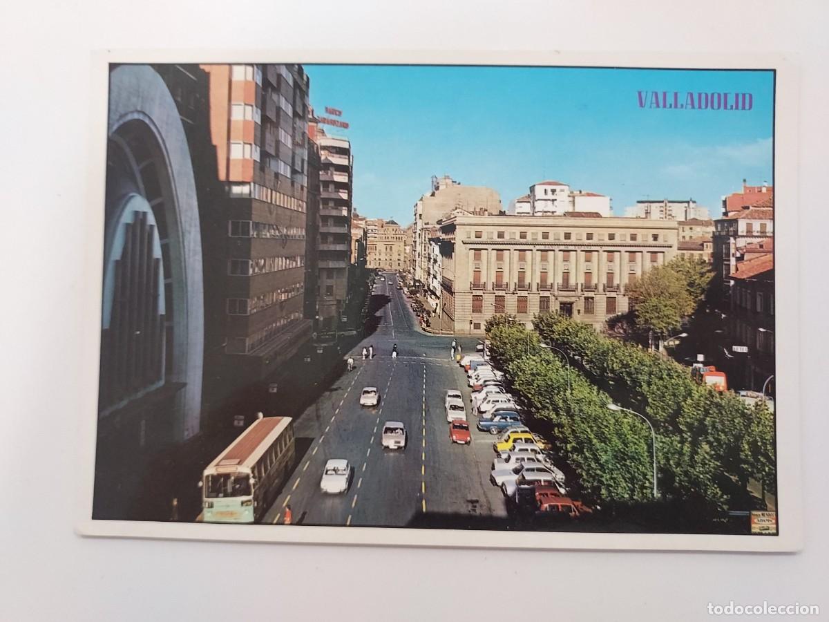 Postales: POSTAL VALLADOLID PLAZA ESPA&Ntilde;A. 1968. SIN CIRCULAR