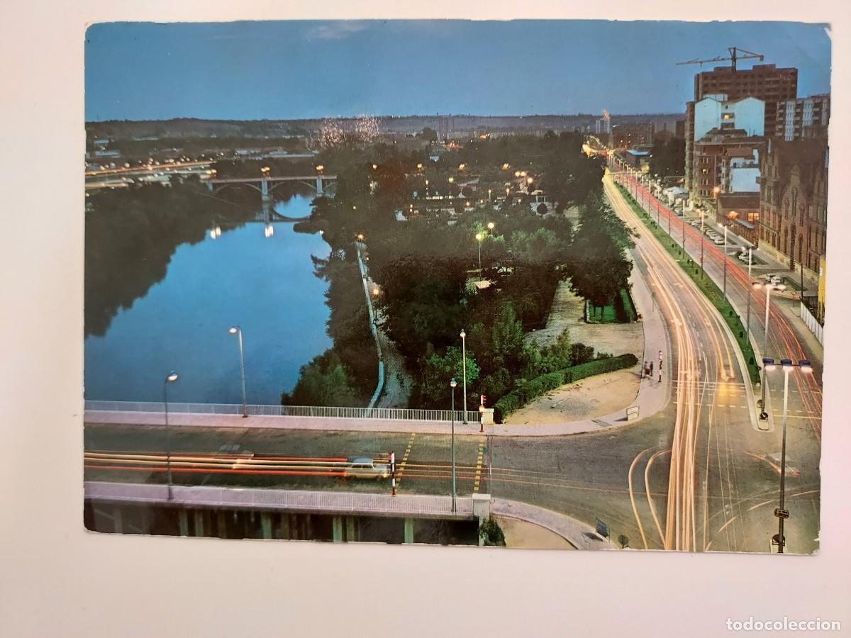 Postales: POSTAL VALLADOLID PASEO DE ISABEL LA CATOLICA NOCTURNA. 1970. CIRCULADA