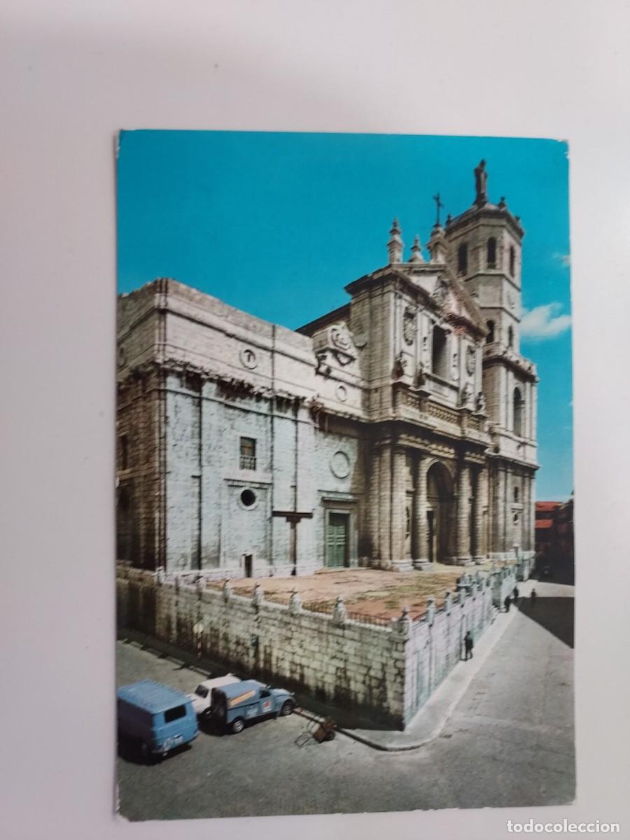 Postales: POSTAL VALLADOLID CATEDRAL. 1964. CIRCULADA. CITROEN 2CV
