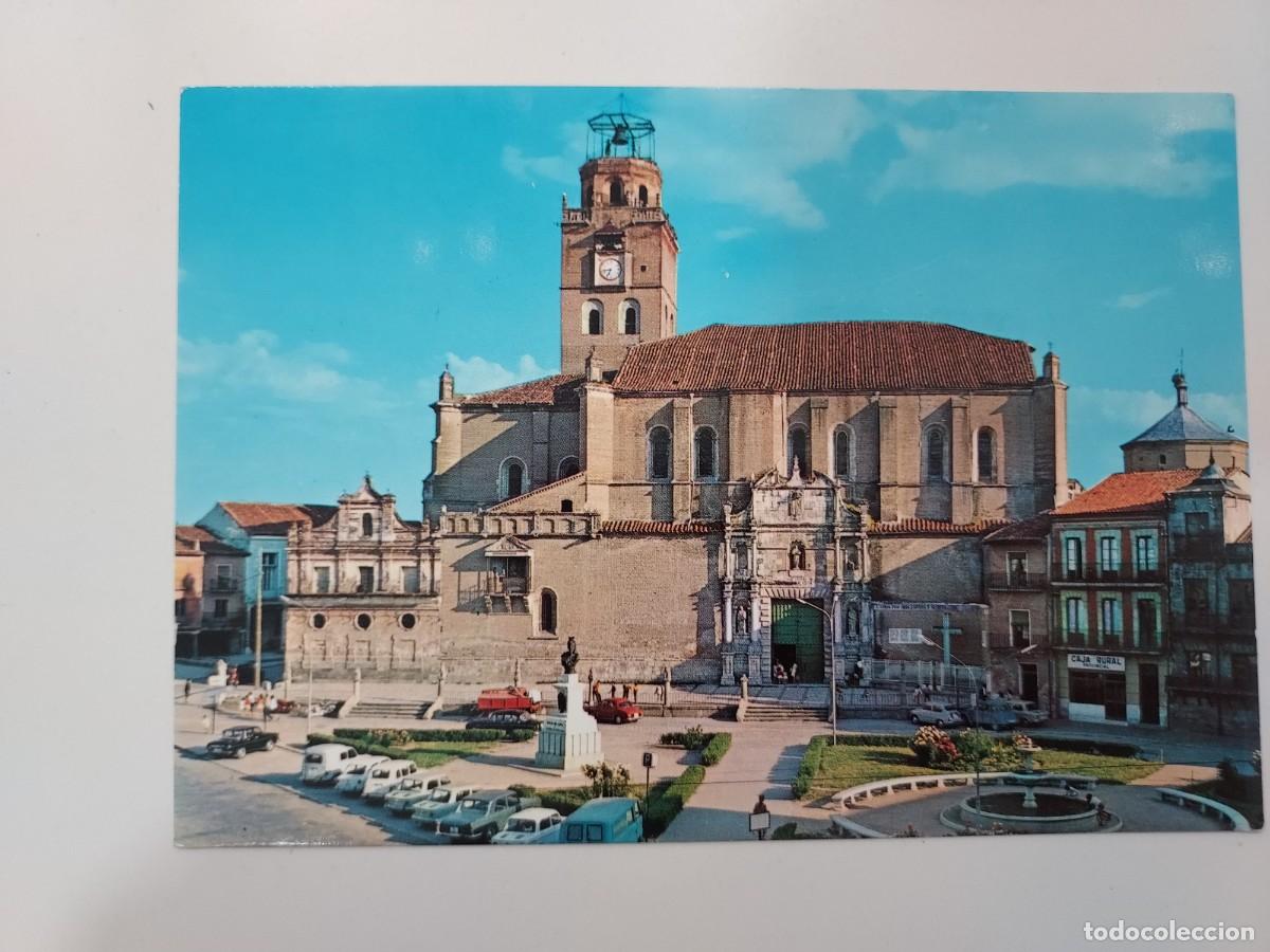 Postales: POSTAL MEDINA DEL CAMPO LA COLEGIATA. 1969. SIN CIRCULAR. VALLADOLID