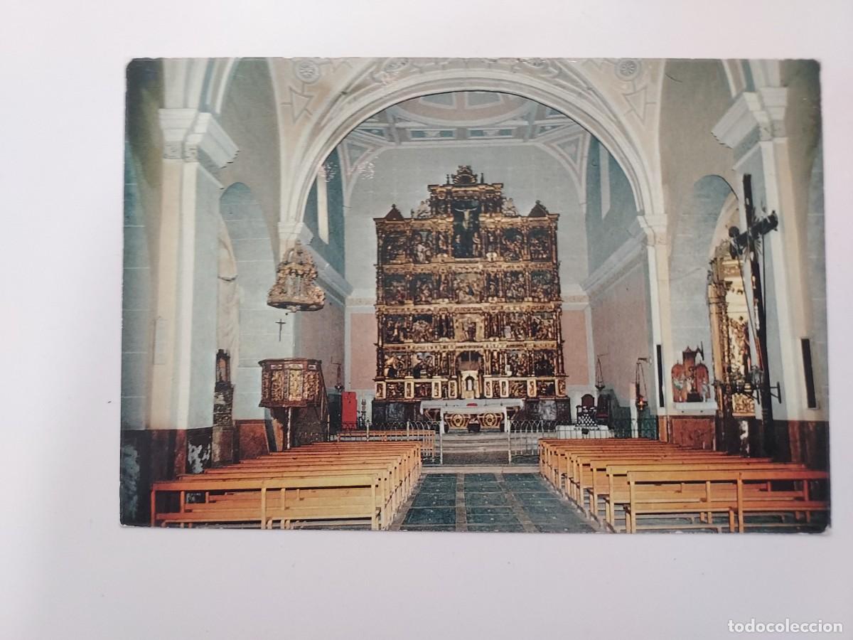 Postales: POSTAL TORRECILLA DE LA ORDEN IGLESIA VISTA INTERIOR. SIN CIRCULAR. VALLADOLID