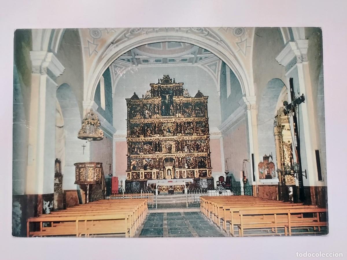 Postales: POSTAL TORRECILLA DE LA ORDEN IGLESIA VISTA INTERIOR. SIN CIRCULAR. VALLADOLID