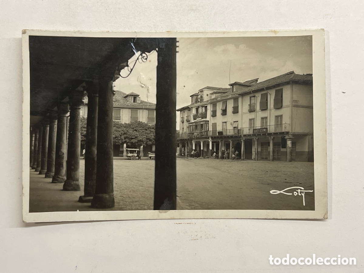 Postales: ASTORGA (Le&oacute;n) Postal fotogr&aacute;fica PLAZA MAYOR ED. LOTY..