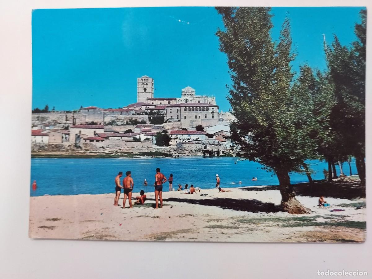 Postales: POSTAL ZAMORA PLAYA EN EL RIO DUERO. 1966. SIN CIRCULAR