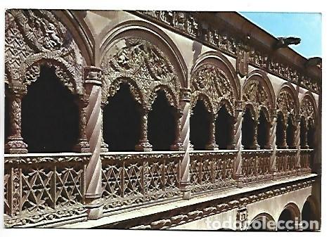 Postales: MUSEO N. ESCULTURA. COLEGIO DE S. GREGORIO. DETALLE DEL PATIO.- VALLADOLID