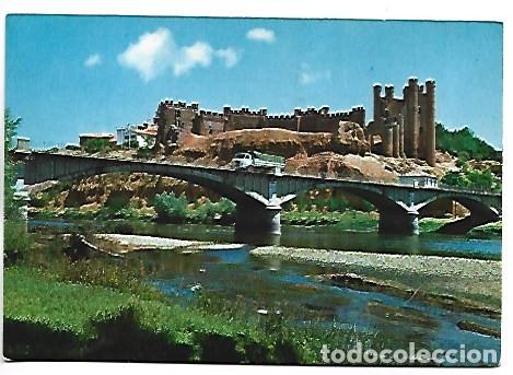 Postales: PUENTE SOBRE EL RIO ESLA.- VALENCIA DE DON JUAN / LEON