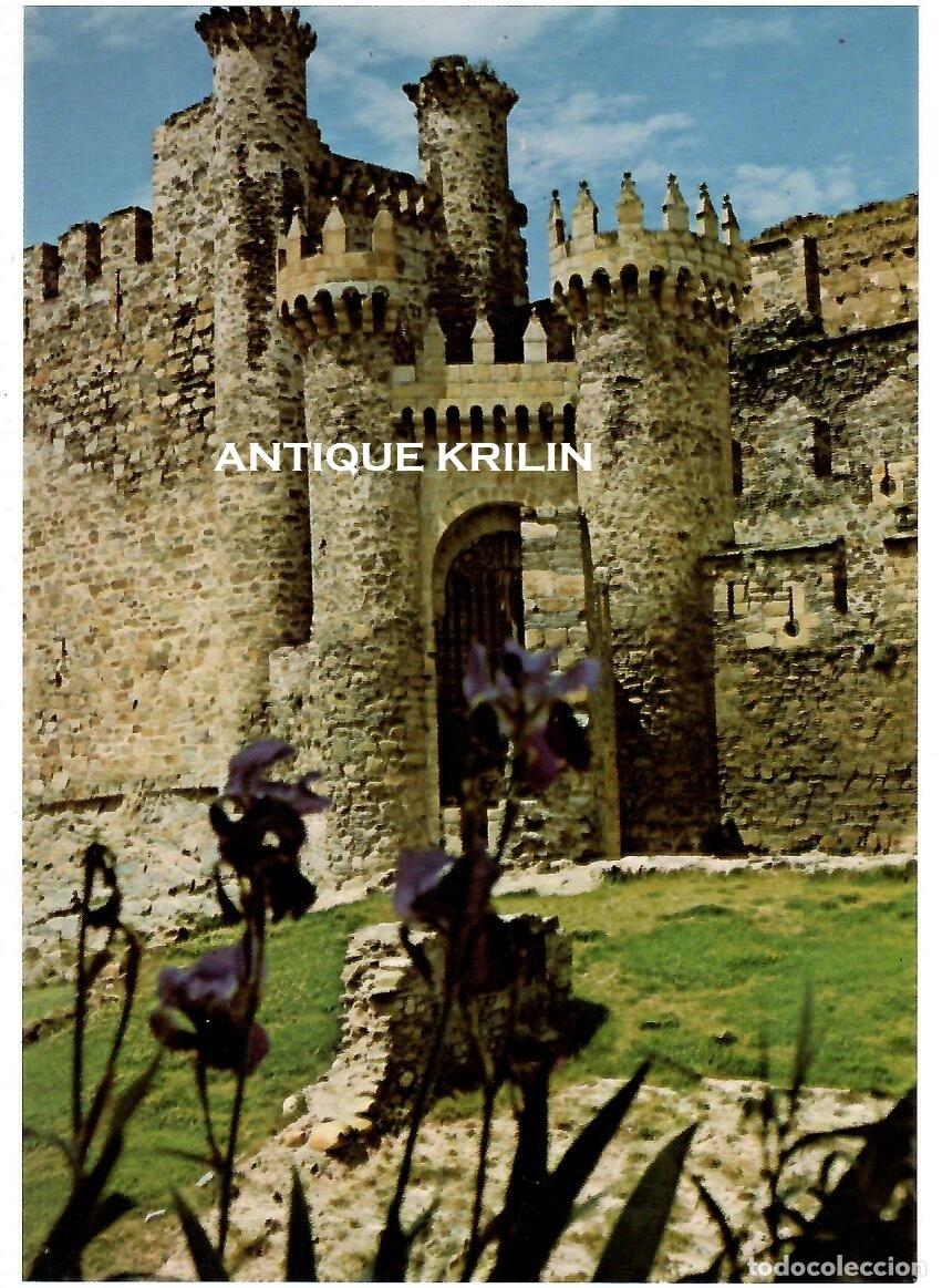 Postales: PONFERRADA / EL BIERZO N&ordm; 7 CASTILLO ORDEN DEL TEMPLE / FOTO AMALIO / SIN FRANQUEAR