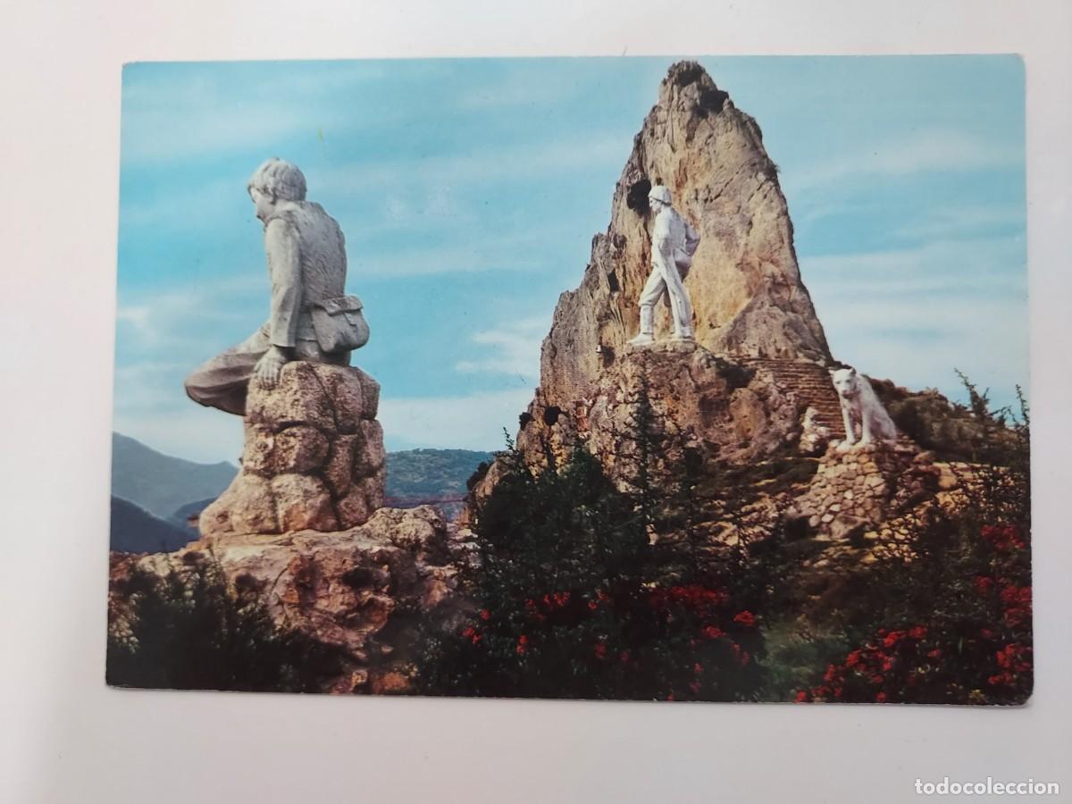 Postales: POSTAL AMEYUGO MONUMENTO AL PASTOR. 1972. SIN CIRCULAR. BURGOS