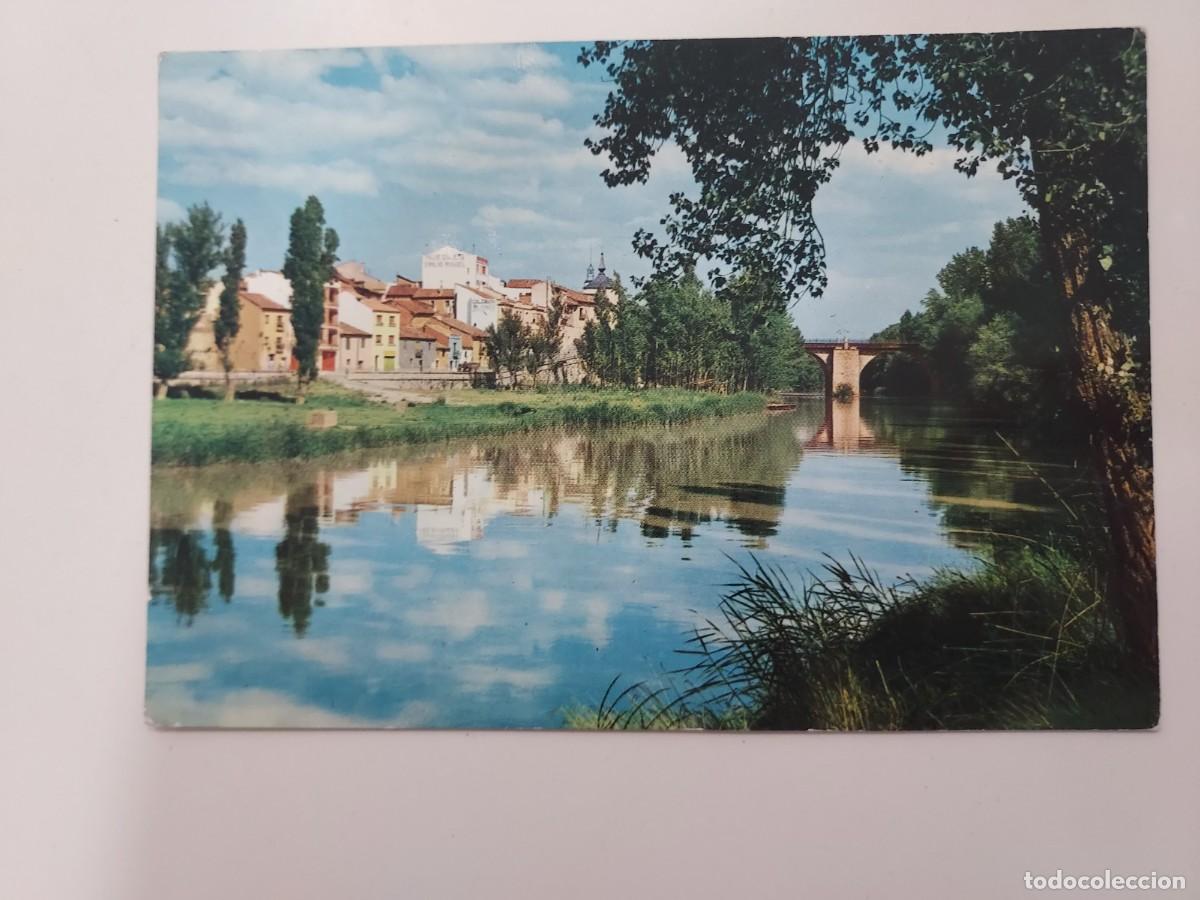 Postales: POSTAL ARANDA DE DUERO PAISAJE DEL RIO DUERO. 1967. SIN CIRCULAR. BURGOS