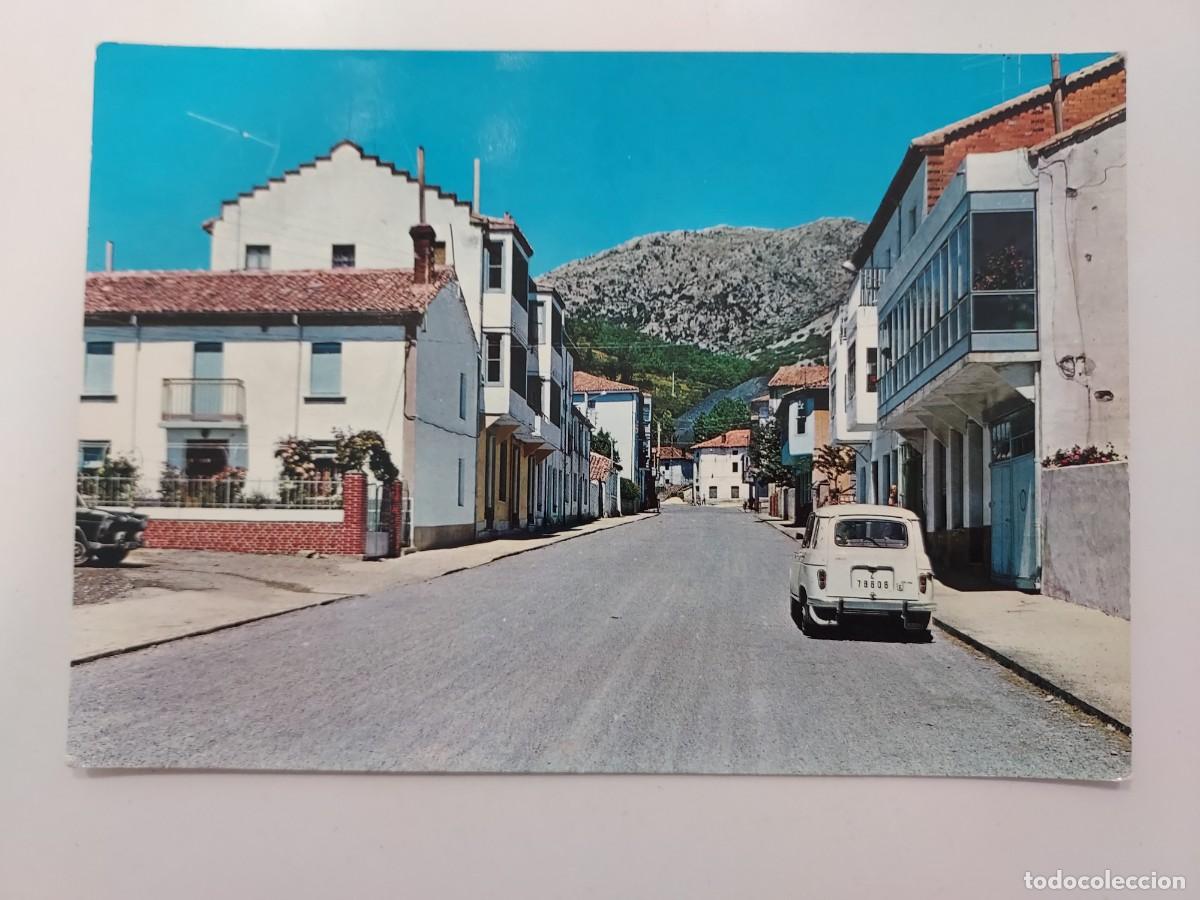 Postales: POSTAL SANTIBA&Ntilde;EZ DE LA PE&Ntilde;A CALLE DE LA PE&Ntilde;A. 1969. SIN CIRCULAR. PALENCIA. RENAULT 4