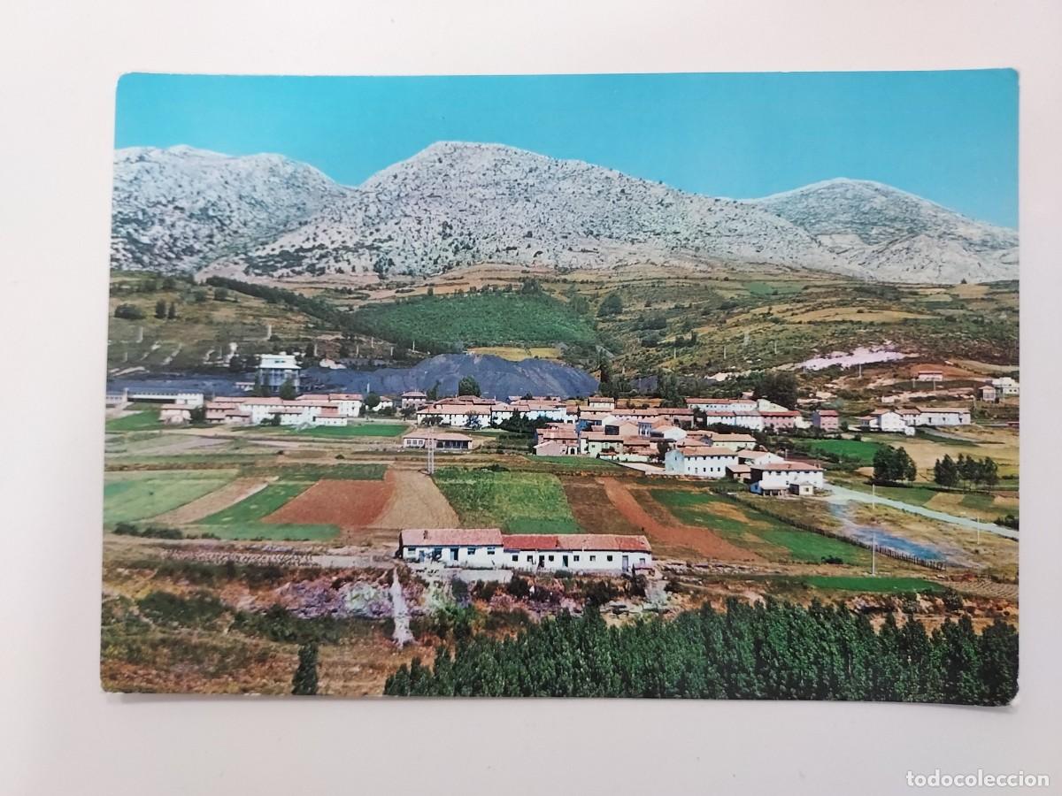 Postales: POSTAL SANTIBA&Ntilde;EZ DE LA PE&Ntilde;A PANORAMICA. 1969. SIN CIRCULAR. PALENCIA