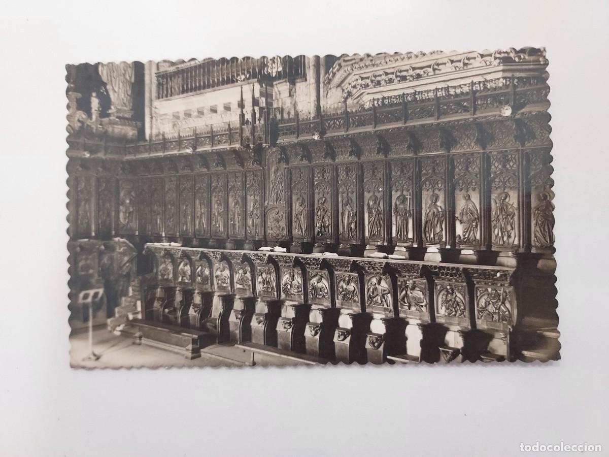 Postales: POSTAL LE&Oacute;N CATEDRAL SILLERIA DEL CORO. A&Ntilde;OS 1940 1950. SIN CIRCULAR. GARRABELLA