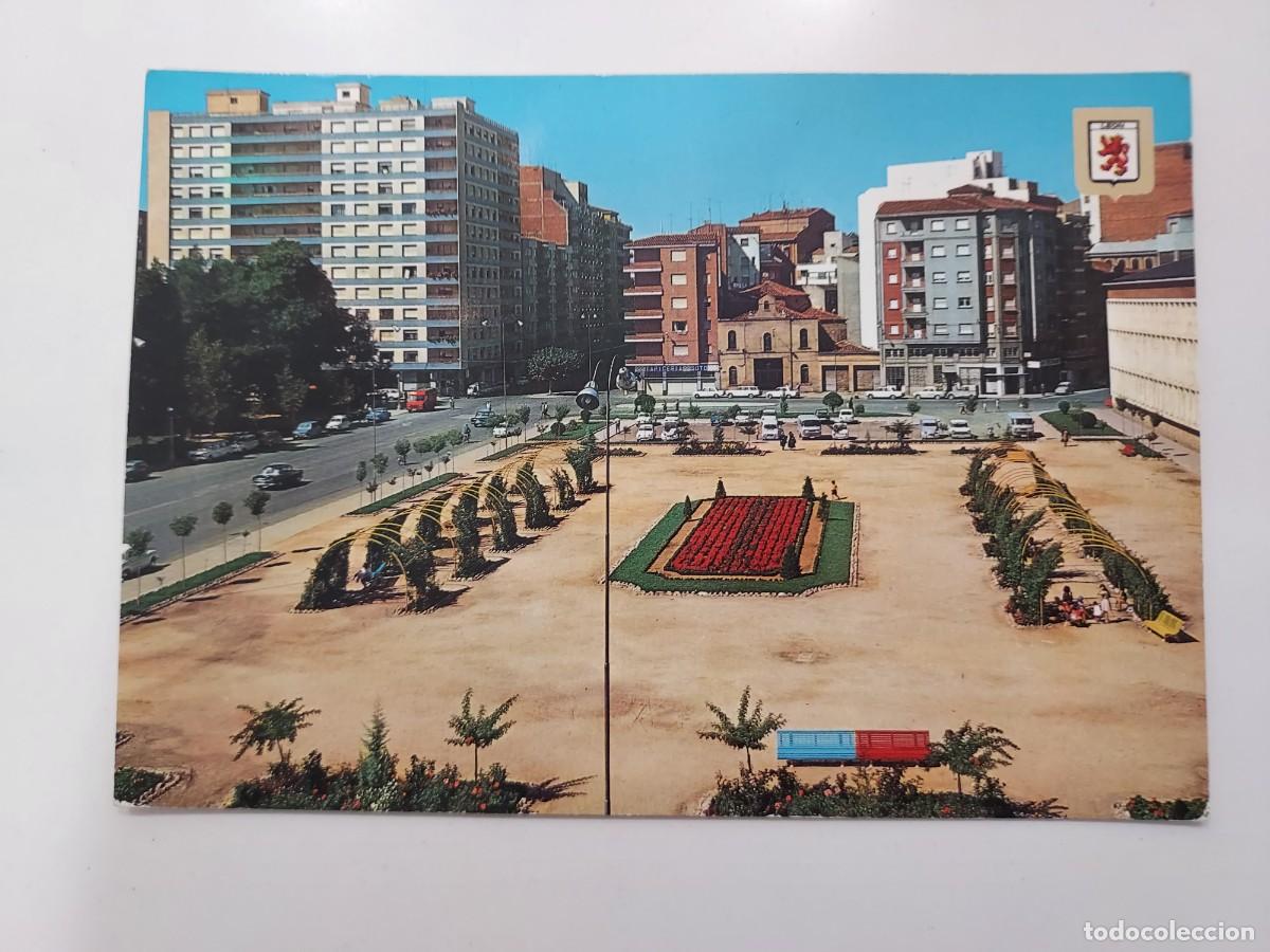 Postales: POSTAL LE&Oacute;N JARDINES DE SAN FRANCISCO. 1970. SIN CIRCULAR