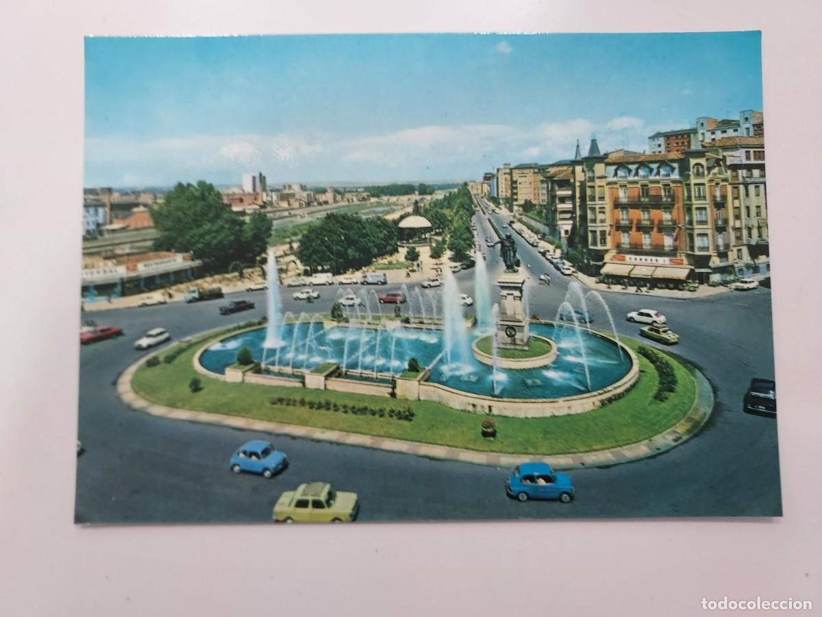 Postales: POSTAL LE&Oacute;N PLAZA DE GUZM&Aacute;N EL BUENO. 1975. SIN CIRCULAR