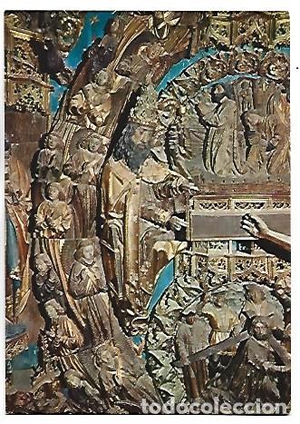Postales: RETABLO, PADRE ETERNO.- CARTUJA DE MIRAFLORES.- BURGOS