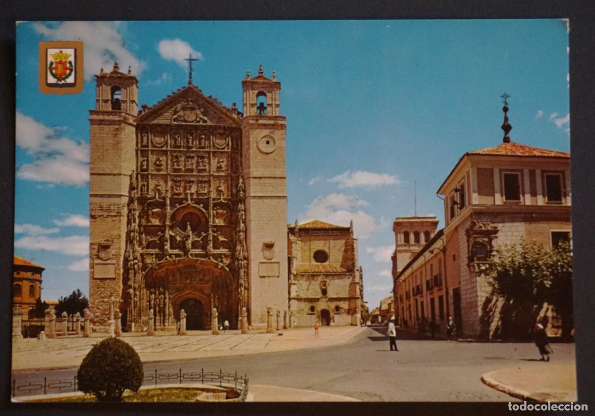 Cartes Postales: Valladolid, Iglesia de San Pablo. Postal sin circular editada el a&ntilde;o 1964.