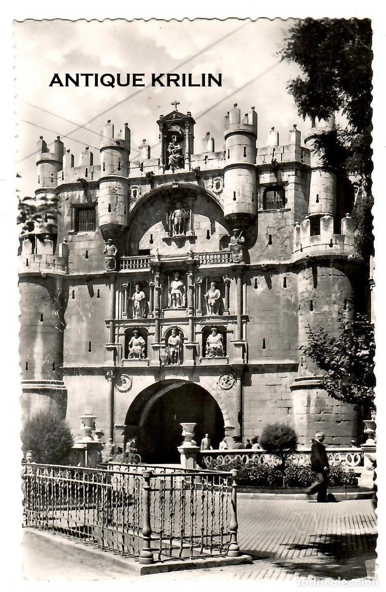 Postales: BURGOS N&ordm; 10 ARCO DE SANTA MARIA / EDICION HAE / SIN FRANQUEAR