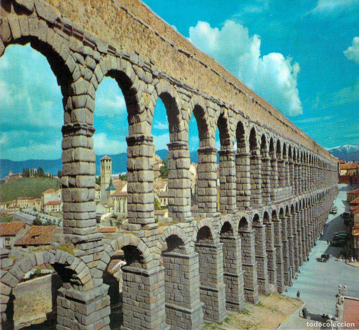 Postales: Postal del Acueducto Romano de Segovia