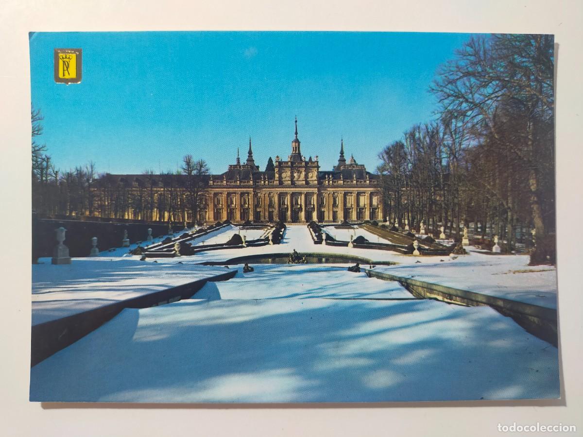 Postales: Postal LA GRANJA DE SAN ILDEFONSO (SEGOVIA): Jard&iacute;n en invierno - Edit. Patrimonio Nacional - FISA