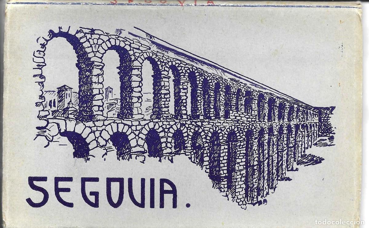 Postales: Segovia. Block con 10 postales fotogr&aacute;ficas. Heliotipia Artistica Espa&ntilde;ola.