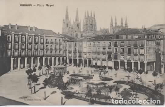 Postales: BURGOS SIN ESCRIBIR PLAZA MAYOR
