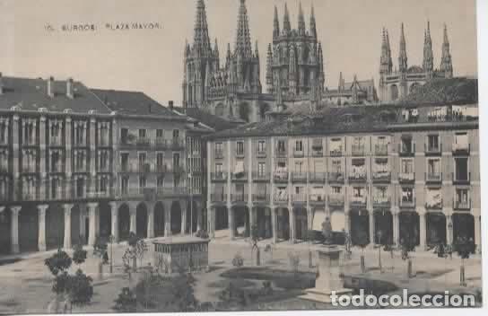 Postales: BURGOS SIN ESCRIBIR PLAZA MAYOR