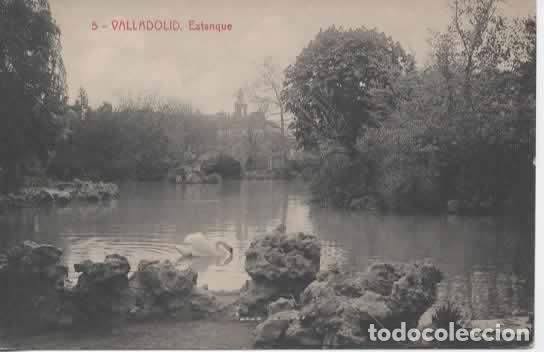 Postales: VALLADOLID ESCRITA ESTANQUE