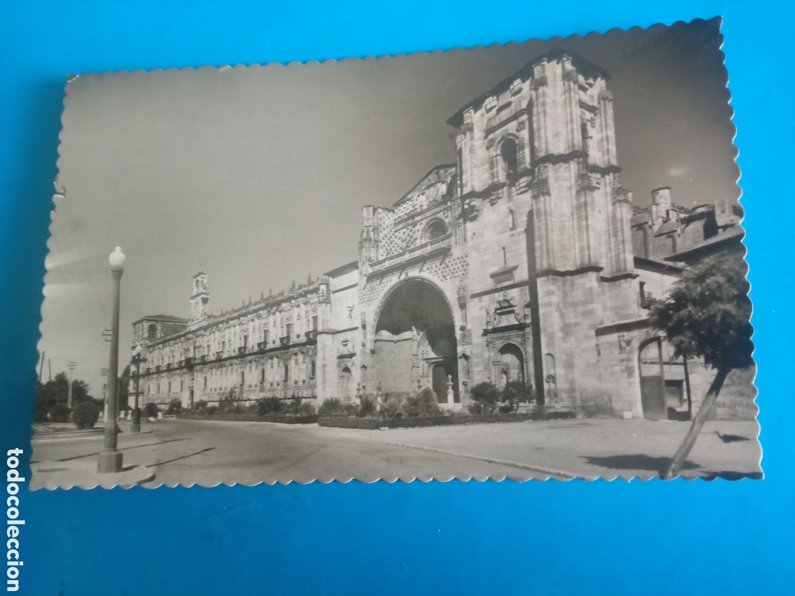 Postales: Antigua postal fotogr&aacute;fica, Le&oacute;n, Fachada Principal de San Marcos