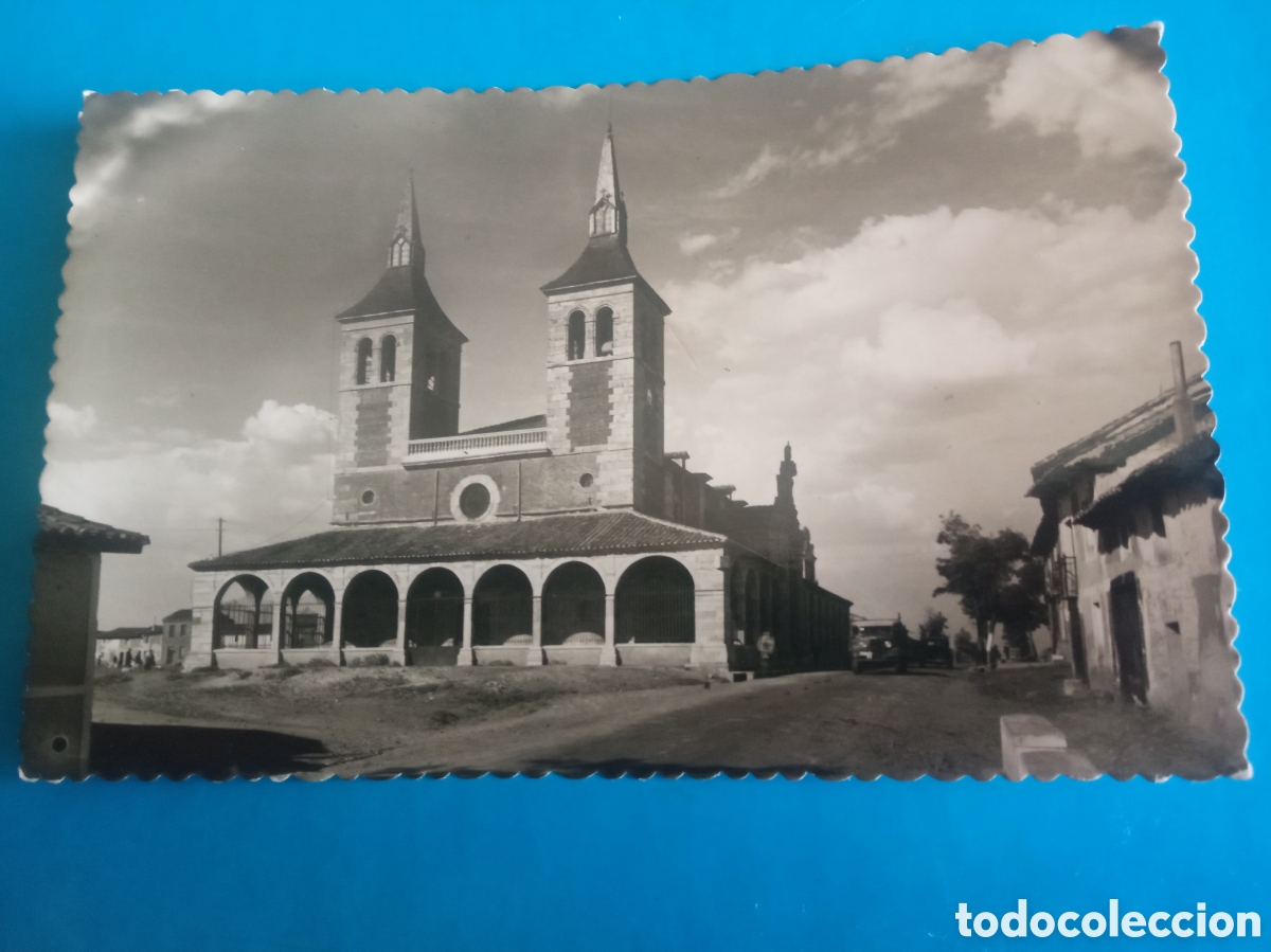 Postales: Antigua postal fotogr&aacute;fica, Le&oacute;n, Santuario de la Virgen del Camino