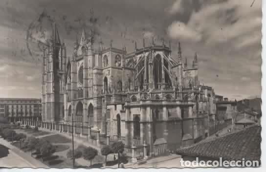Postales: LEON ESCRITA CATEDRAL - Foto 1